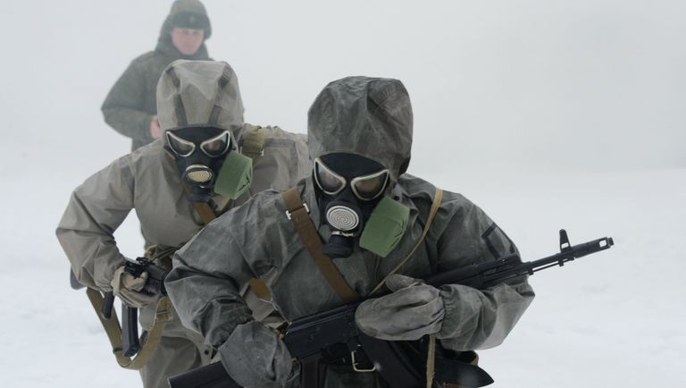 Конкурс для женщин-военнослужащих Макияж под камуфляж в учебном центре РВСН в Переславле-Залесском