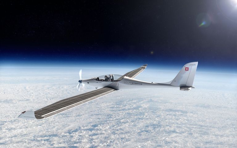 Уникальный двухместный самолет на солнечных батареях SolarStratos, 2016 Уникальный двухместный самолет на солнечных батареях SolarStratos, 2016