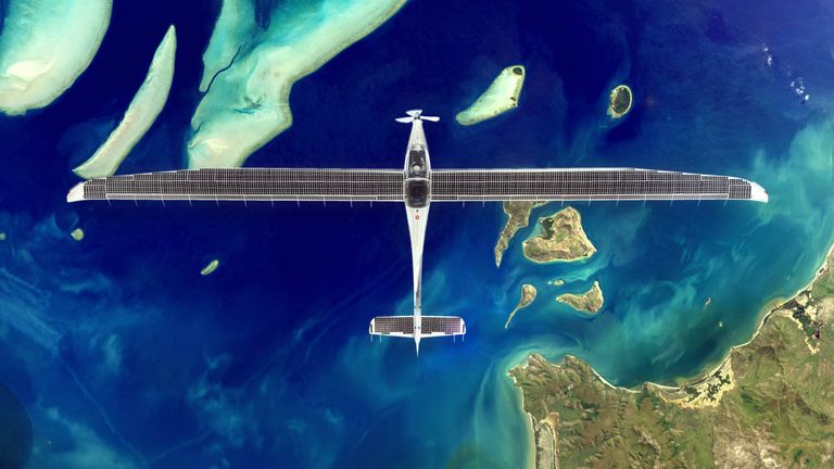 Уникальный двухместный самолет на солнечных батареях SolarStratos, 2016 Уникальный двухместный самолет на солнечных батареях SolarStratos, 2016