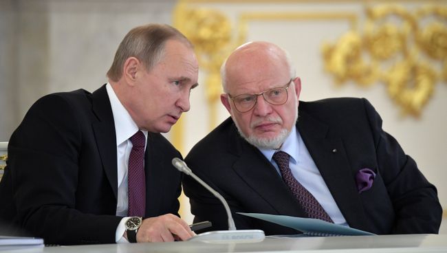 Президент РФ В. Путин провел заседание Совета по развитию гражданского общества и правам человека