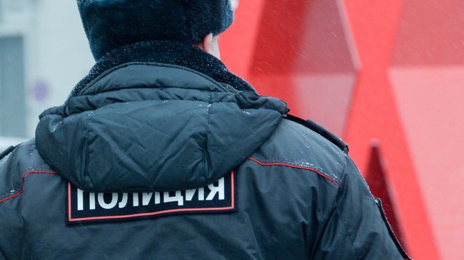 Полицейский на улице Москвы
