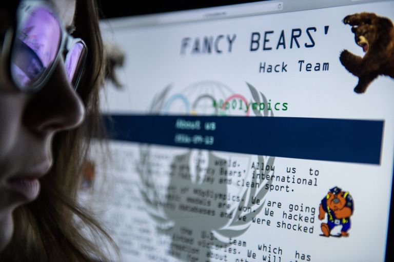 Сайт хакерской группы Fancy Bears, на котором опубликованы данные о сговоре США и Канады против Международного олимпийского комитета Сайт хакерской группы Fancy Bears, на котором опубликованы данные о сговоре США и Канады против Международного олимпийского комитета