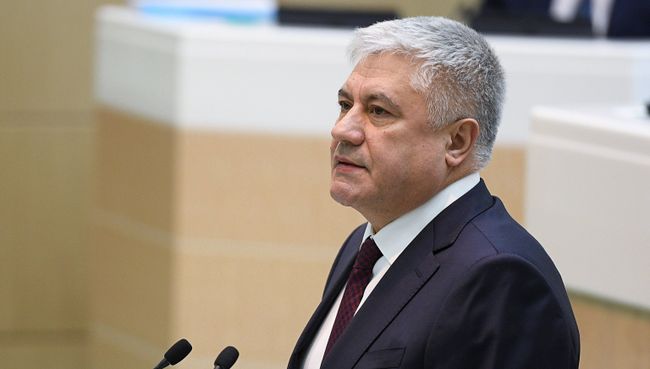 Министр внутренних дел РФ Владимир Колокольцев. Архивное фото Министр внутренних дел РФ Владимир Колокольцев. Архивное фото