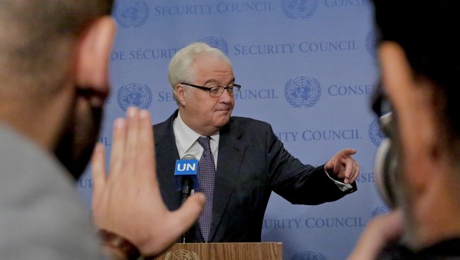 Постоянный представитель РФ при ООН и в Совете Безопасности ООН Виталий Чуркин Постоянный представитель РФ при ООН и в Совете Безопасности ООН Виталий Чуркин