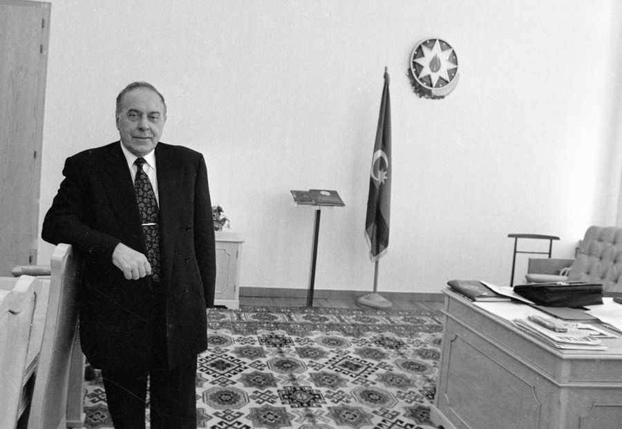 Президент Азербайджана Гейдар Алиев Президент Азербайджана Гейдар Алиев
