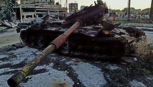 Ситуация в восточном Алеппо. Архивное фото Ситуация в восточном Алеппо. Архивное фото