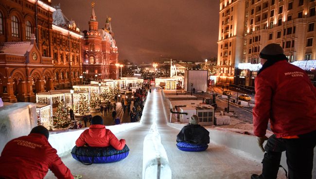 Открытие московского фестиваля Путешествие в Рождество на Манежной площади. 16 декабря 2016 Открытие московского фестиваля Путешествие в Рождество на Манежной площади. 16 декабря 2016