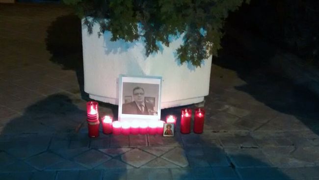 Свечи памяти зажгли жители Мадрида. 20 декабря 2016