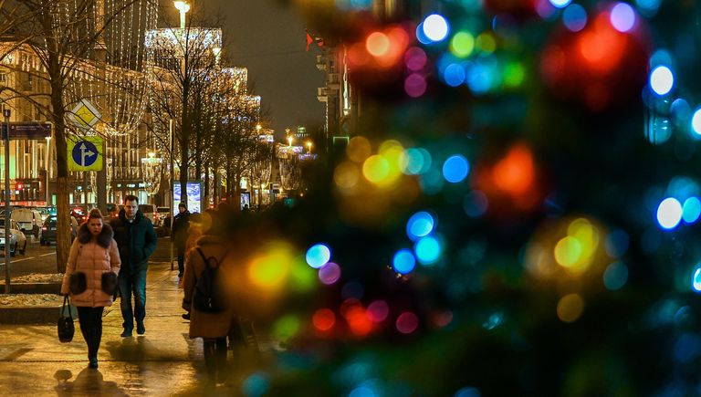 Предновогодняя Москва