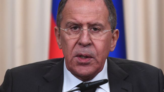 Министр иностранных дел РФ Сергей Лавров. Архивное фото
