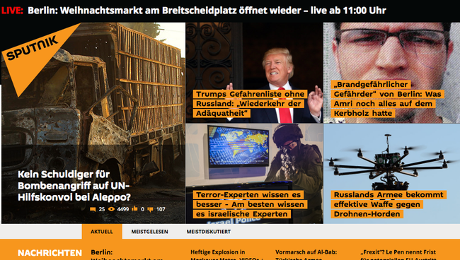 Sputnik укрепляет позиции в рейтинге соцсетей Германии