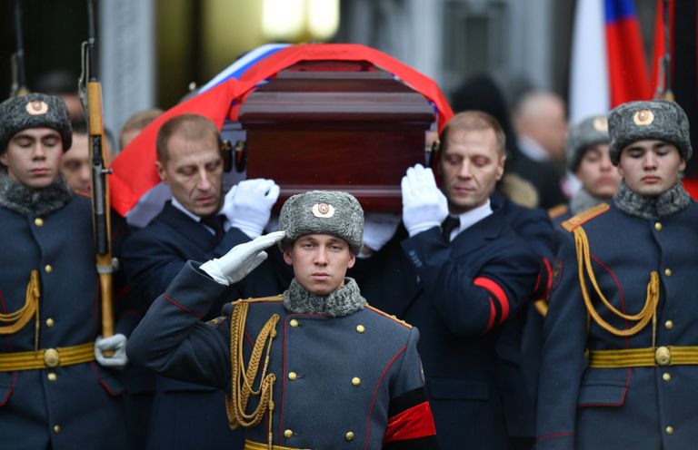 Церемония прощания с послом России в Турции Андреем Карловым Церемония прощания с послом России в Турции Андреем Карловым