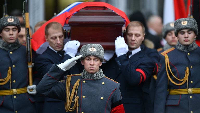 Церемония прощания с послом России в Турции Андреем Карловым Церемония прощания с послом России в Турции Андреем Карловым
