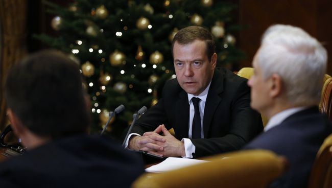 Председатель правительства РФ Дмитрий Медведев. Архивное фото