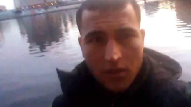 Анис Амри, предполагаемый исполнитель теракта на рождественской ярмарке