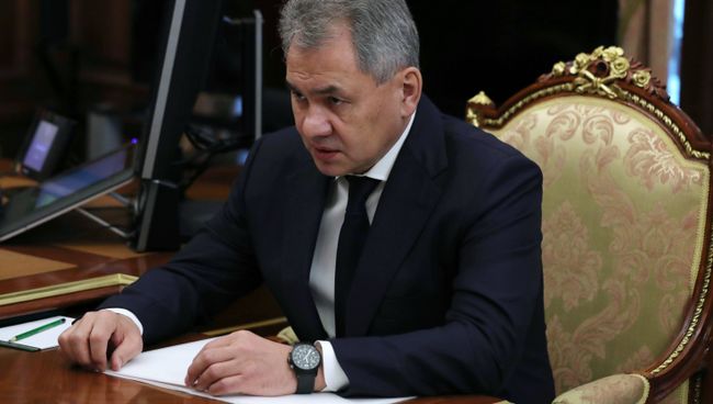 Министр обороны РФ, генерал армии Сергей Шойгу. Архивное фото Министр обороны РФ, генерал армии Сергей Шойгу. Архивное фото