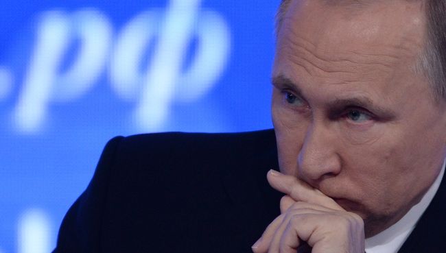 Президент РФ Владимир Путин на двенадцатой большой ежегодной пресс-конференции в Центре международной торговли на Красной Пресне. 23 декабря 2016 Президент РФ Владимир Путин на двенадцатой большой ежегодной пресс-конференции в Центре международной торговли на Красной Пресне. 23 декабря 2016