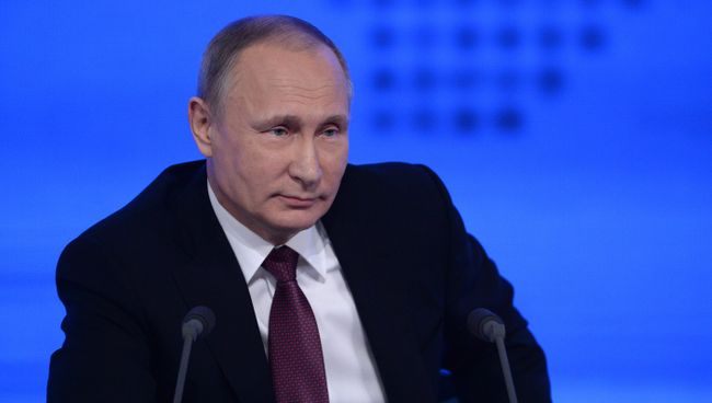 Президент РФ Владимир Путин. Архивное фото Президент РФ Владимир Путин. Архивное фото