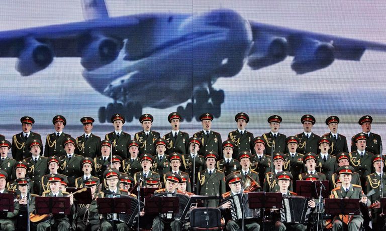 Ансамбль песни и пляски Российской Армии имени Александрова на концерте, посвященном Дню Союзного государства в Витебске Ансамбль песни и пляски Российской Армии имени Александрова на концерте, посвященном Дню Союзного государства в Витебске