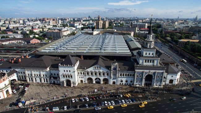 Казанский вокзал в Москве