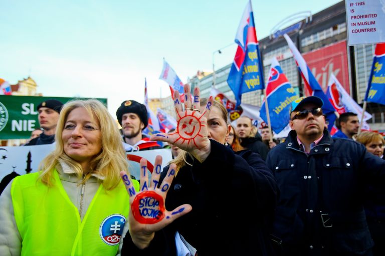 Демонстрации против исламизации Европы в европейских странах