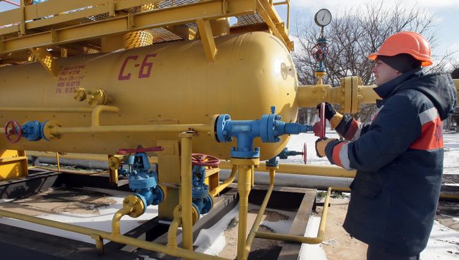 Газохранилище Черноморнефтегаз в Крыму. Архивное фото