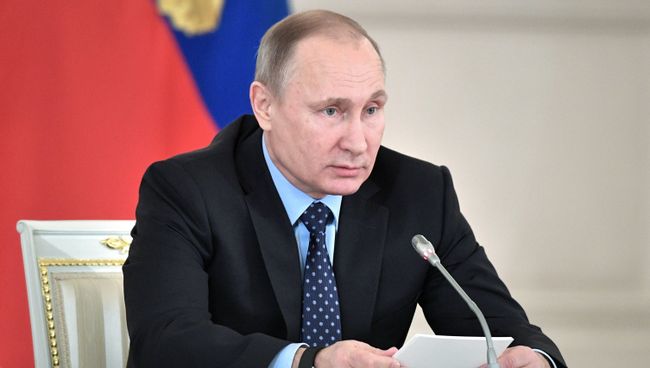 Президент РФ Владимир Путин. Архивное фото