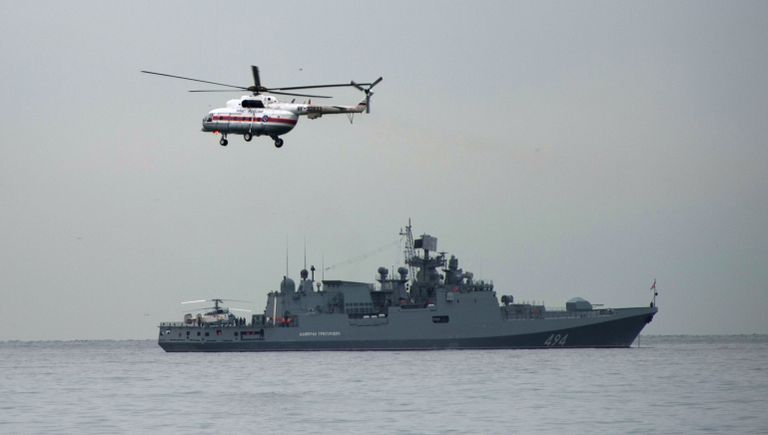 Поисковые работы в акватории Черного моря в районе крушения самолета ТУ-154 Поисковые работы в акватории Черного моря в районе крушения самолета ТУ-154