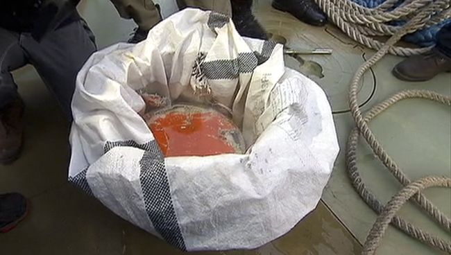 Бортовой самописец потерпевшего крушение в Сочи самолета Ту-154 Бортовой самописец потерпевшего крушение в Сочи самолета Ту-154