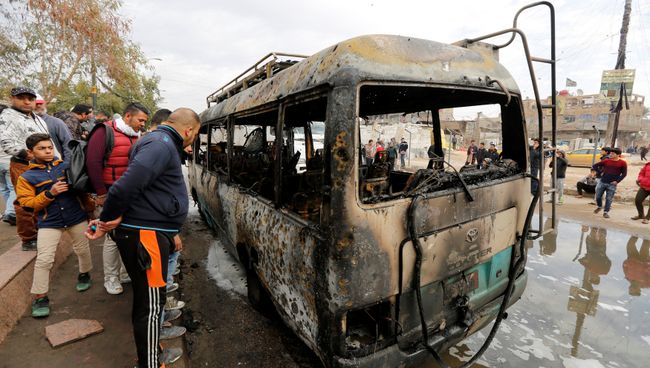 Взрыв в районе Мадинат-эс-Садр в Багдаде Взрыв в районе Мадинат-эс-Садр в Багдаде