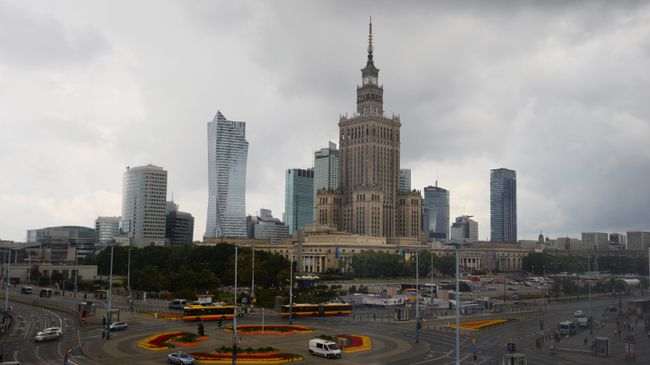 Варшава. Архивное фото Варшава. Архивное фото