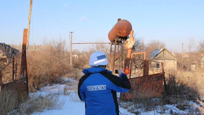 ОБСЕ в Донбассе. Архивное фото ОБСЕ в Донбассе. Архивное фото