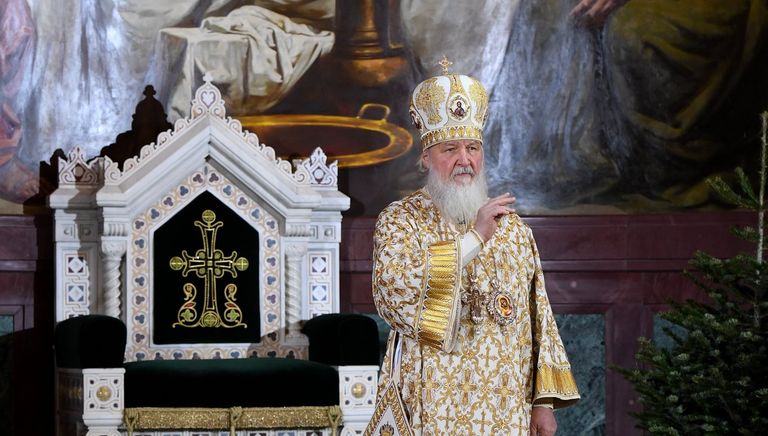 Патриарх Московский и всея Руси Кирилл на Рождественском богослужении в храме Христа Спасителя Патриарх Московский и всея Руси Кирилл на Рождественском богослужении в храме Христа Спасителя