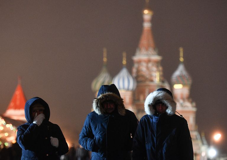 Аномальные морозы в Москве Аномальные морозы в Москве