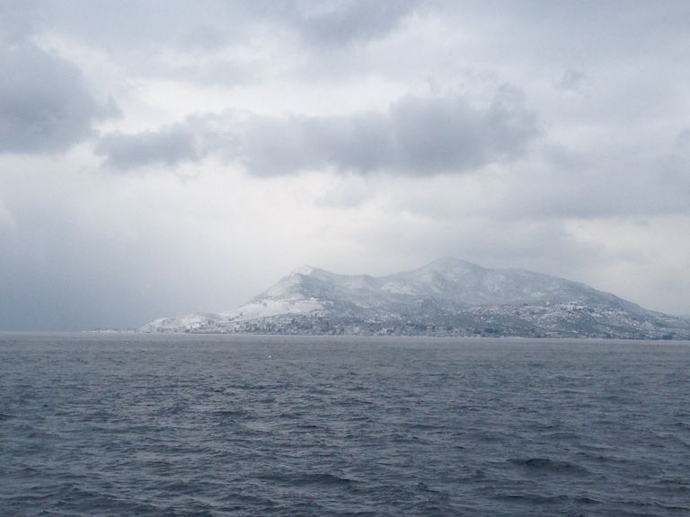 Морозы в Греции Морозы в Греции