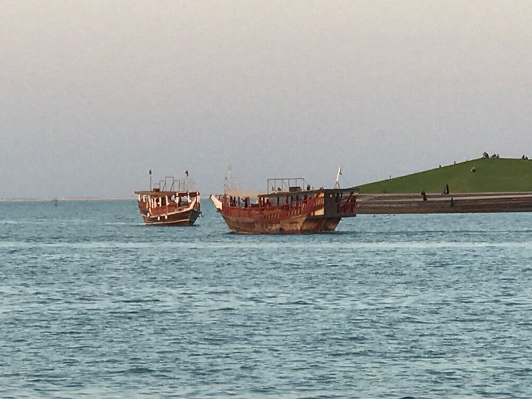 Ловля жемчуга в Катаре Ловля жемчуга в Катаре