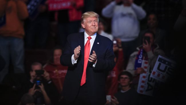 Избранный президент США Дональд Трамп. Архивное фото Избранный президент США Дональд Трамп. Архивное фото