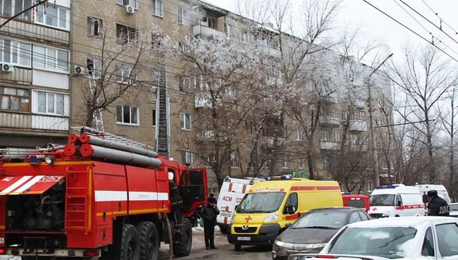 Взрыв газа в жилом доме в Саратове