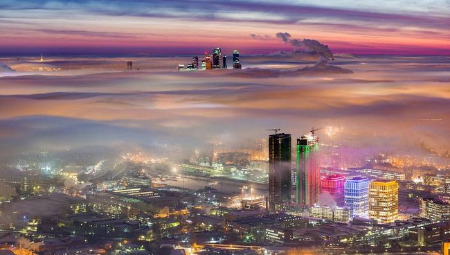 Москва под облаками Москва под облаками