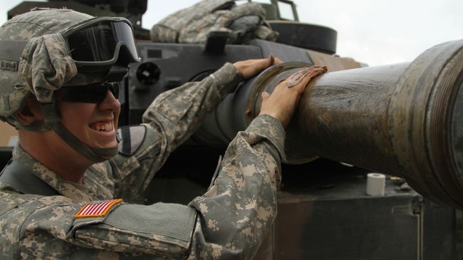 Американский военный. Архивное фото Американский военный. Архивное фото