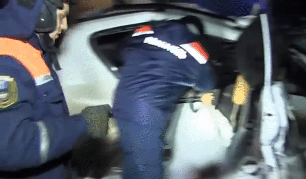 В интернете появилось видео с места ДТП под Саратовом В интернете появилось видео с места ДТП под Саратовом