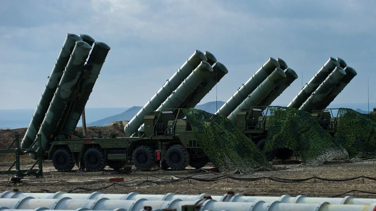 Зенитный ракетный комплекс С-400 Триумф полка противовоздушной обороны в Феодосии Зенитный ракетный комплекс С-400 Триумф полка противовоздушной обороны в Феодосии