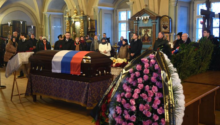 Церемония прощания с директором Международной общественной организации Справедливая помощь Елизаветой Глинкой в Успенском соборе Новодевичьего монастыря Церемония прощания с директором Международной общественной организации Справедливая помощь Елизаветой Глинкой в Успенском соборе Новодевичьего монастыря