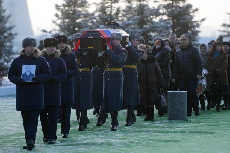 Прощание с погибшими при крушении самолета Ту-154 Прощание с погибшими при крушении самолета Ту-154
