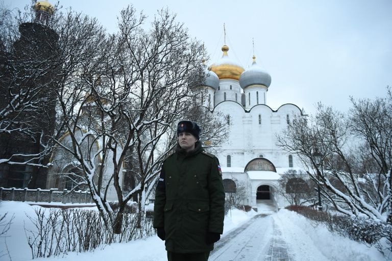 Прощание с погибшими при крушении самолета Ту-154 Прощание с погибшими при крушении самолета Ту-154