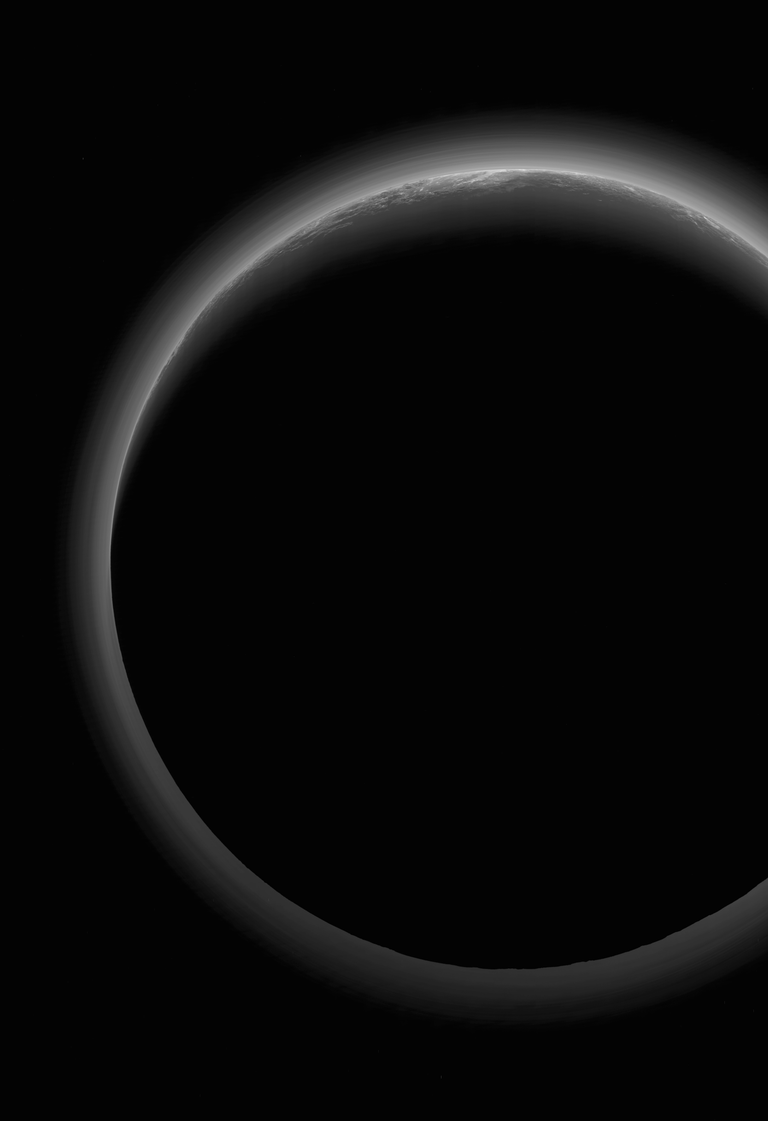 Изображение Плутона, полученное зондом New Horizons Изображение Плутона, полученное зондом New Horizons
