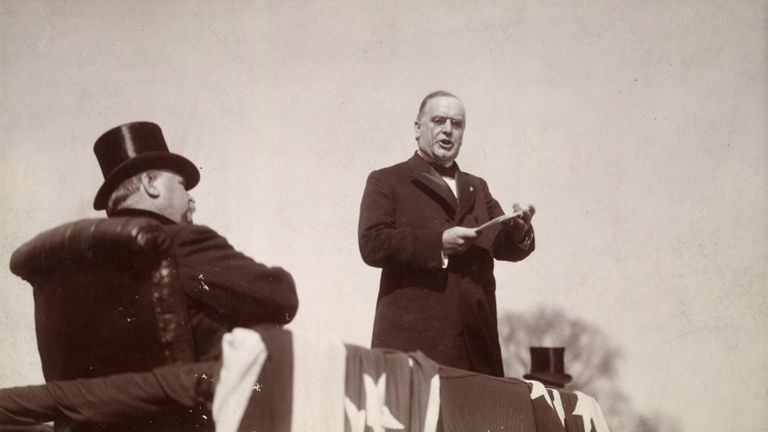 Инаугурация президента Уильяма Мак-Кинли, округ Колумбия, США, март 1897 Инаугурация президента Уильяма Мак-Кинли, округ Колумбия, США, март 1897