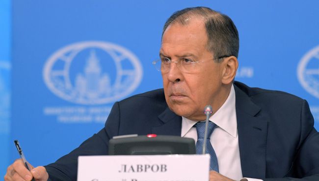 Министр иностранных дел РФ Сергей Лавров. Архивное фото Министр иностранных дел РФ Сергей Лавров. Архивное фото