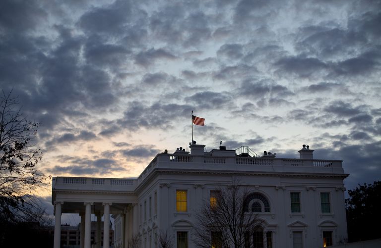 Здание Белого дома в Вашингтоне, США