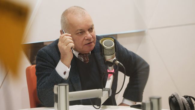 Генеральный директор МИА Россия сегодня Дмитрий Киселев. Архивное фото Генеральный директор МИА Россия сегодня Дмитрий Киселев. Архивное фото